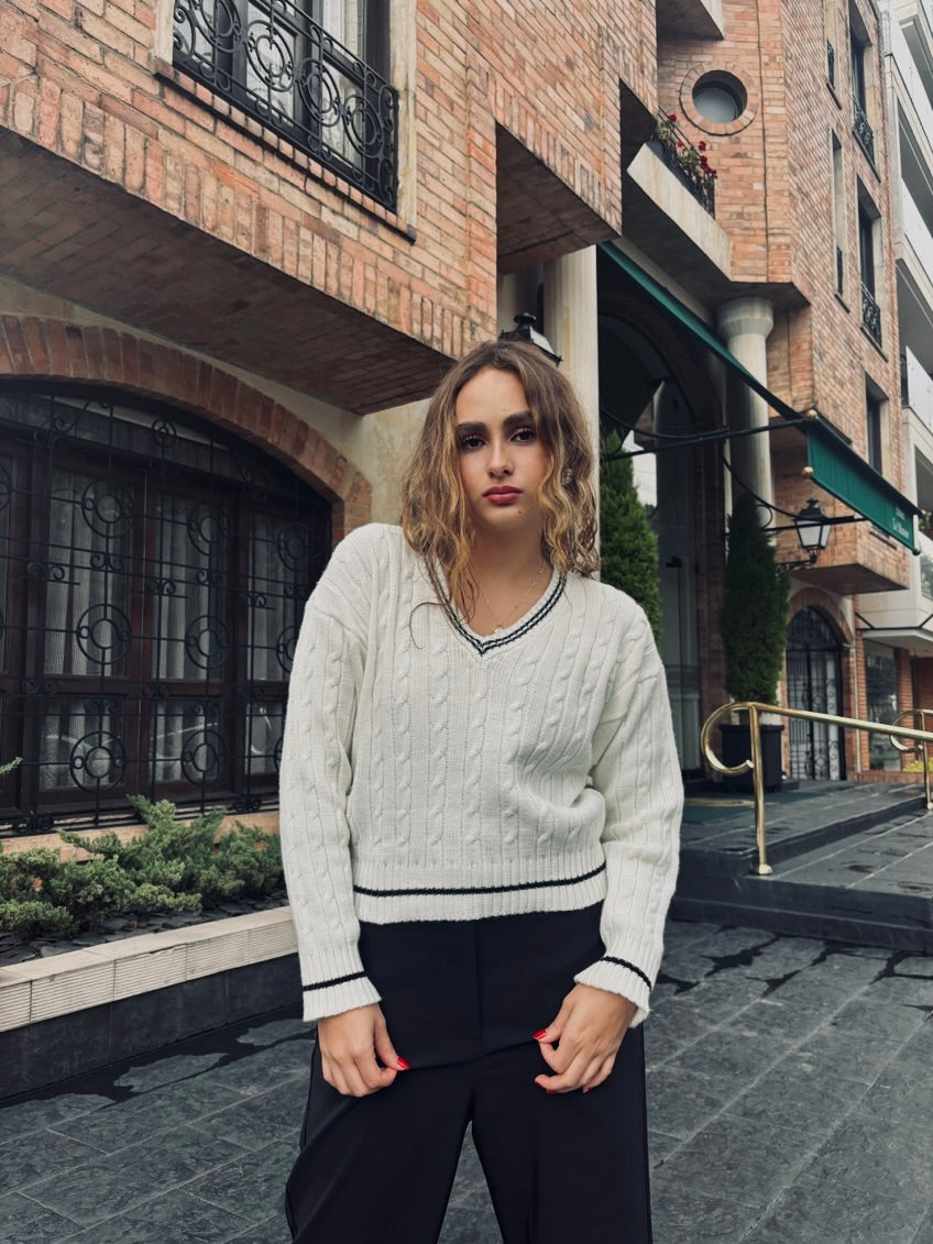 Sweater Bianco Amore